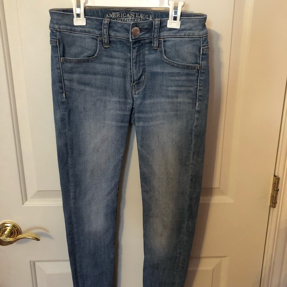 american eagle high rise jeans